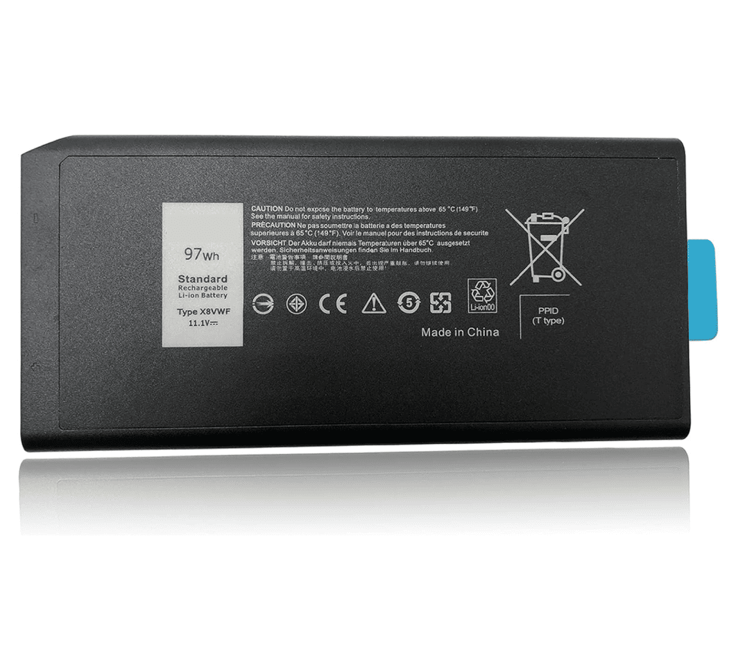 Dell Laptop Battery 4400mAh, 6-Cell High Quality for Dell X8VWF, 4XKN5 – 5404 RUGGED, 7414, E5404, E7404 Laptops
