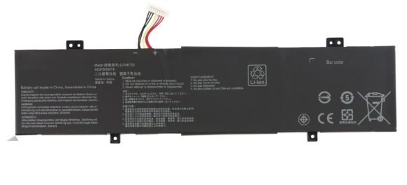 Compatible Battery for Asus C31N1733 – VivoBook Flip 14 Series Laptops (3600mAh, 3-Cell)