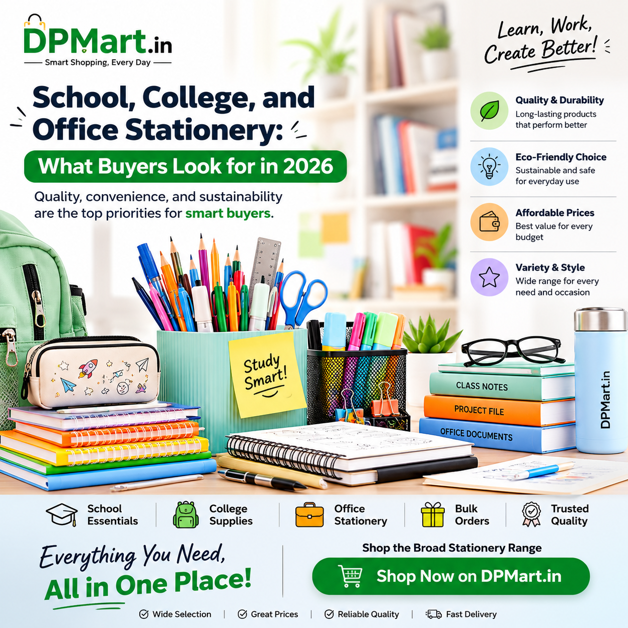 School, College, and Office Stationery: What Buyers Look for in 2026