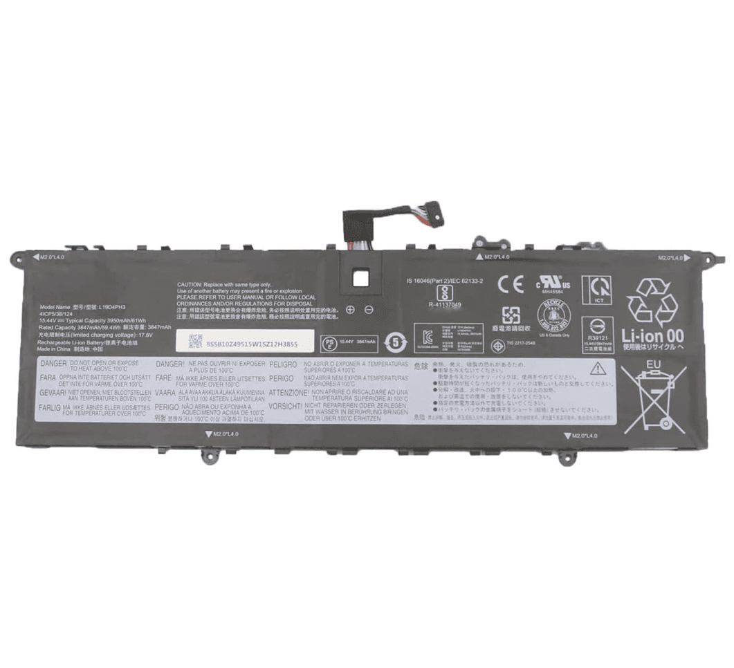 Battery for Lenovo L19D4PH3, YOGA SLIM 7 PRO 14 Series Laptops (3200mAh, 4-Cell)