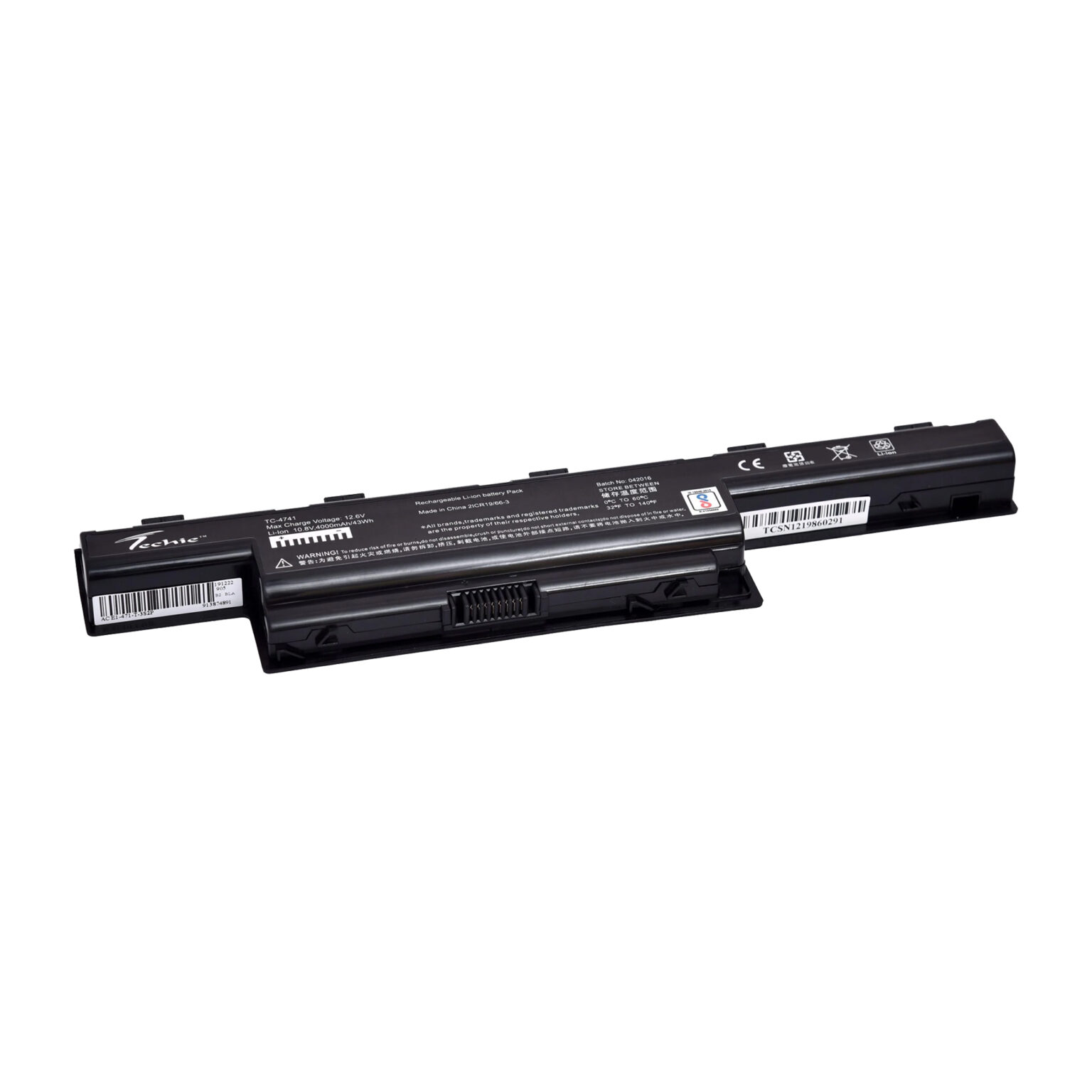 Compatible Battery for Acer 4741 – Aspire 4771, 5741, 5750G Laptops (4000mAh, 6-Cell)