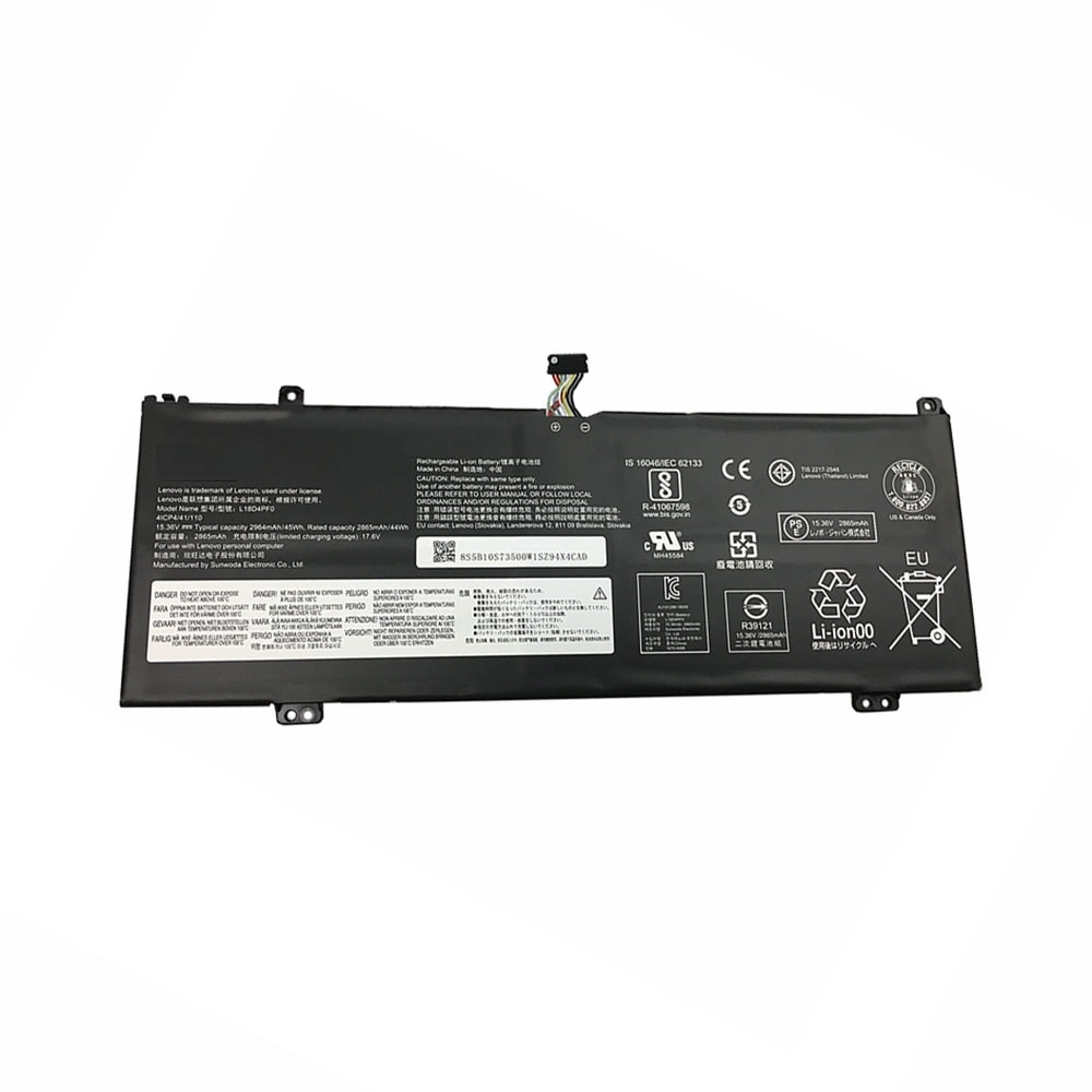 Lenovo Laptop Battery 2900mAh, 4-Cell High Quality Compatible for Lenovo L18C4PF0 – L18D4PF0, L18M4PF0, ThinkBook 13S-IWL, 14S-IWL Laptop