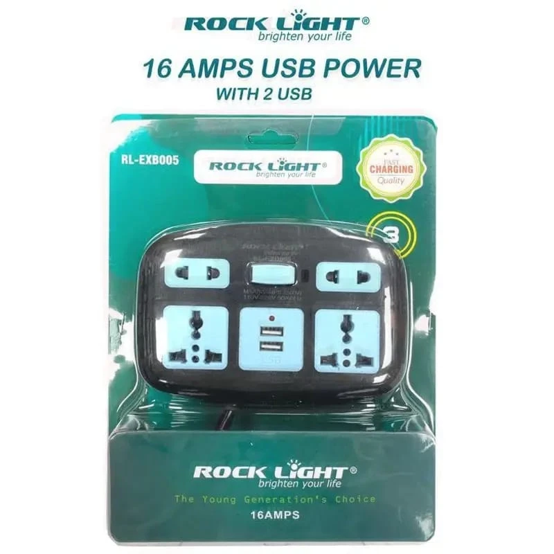 Rocklight | RL-EXB005 | Durable |16A Extension Board
