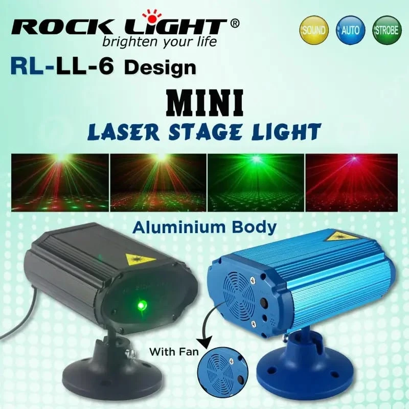 Rock Light | RL-6D | Laser Stage Light