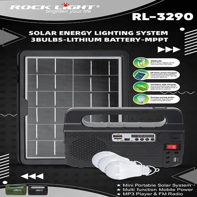 Rocklight | RL-3290 | Solar Energy | Lighting System