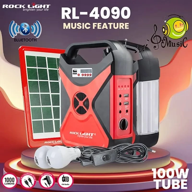 Rocklight | RL-4090 | Inverter with Bluetooth & FM Radio