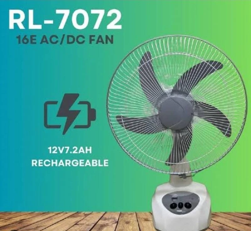 Rocklight RL-F-7072 Rechargeable Fan