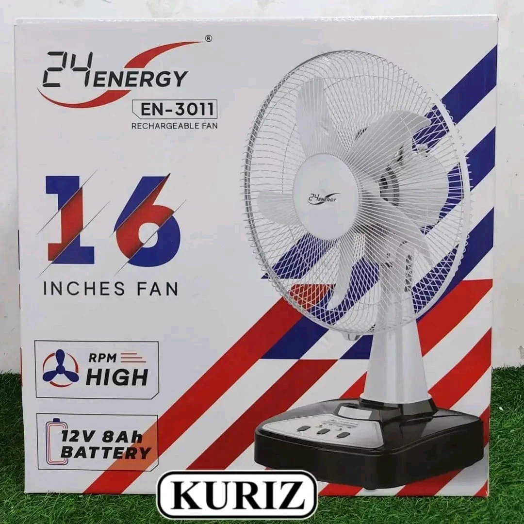 24 Energy Rechargeable Fan EN-3011