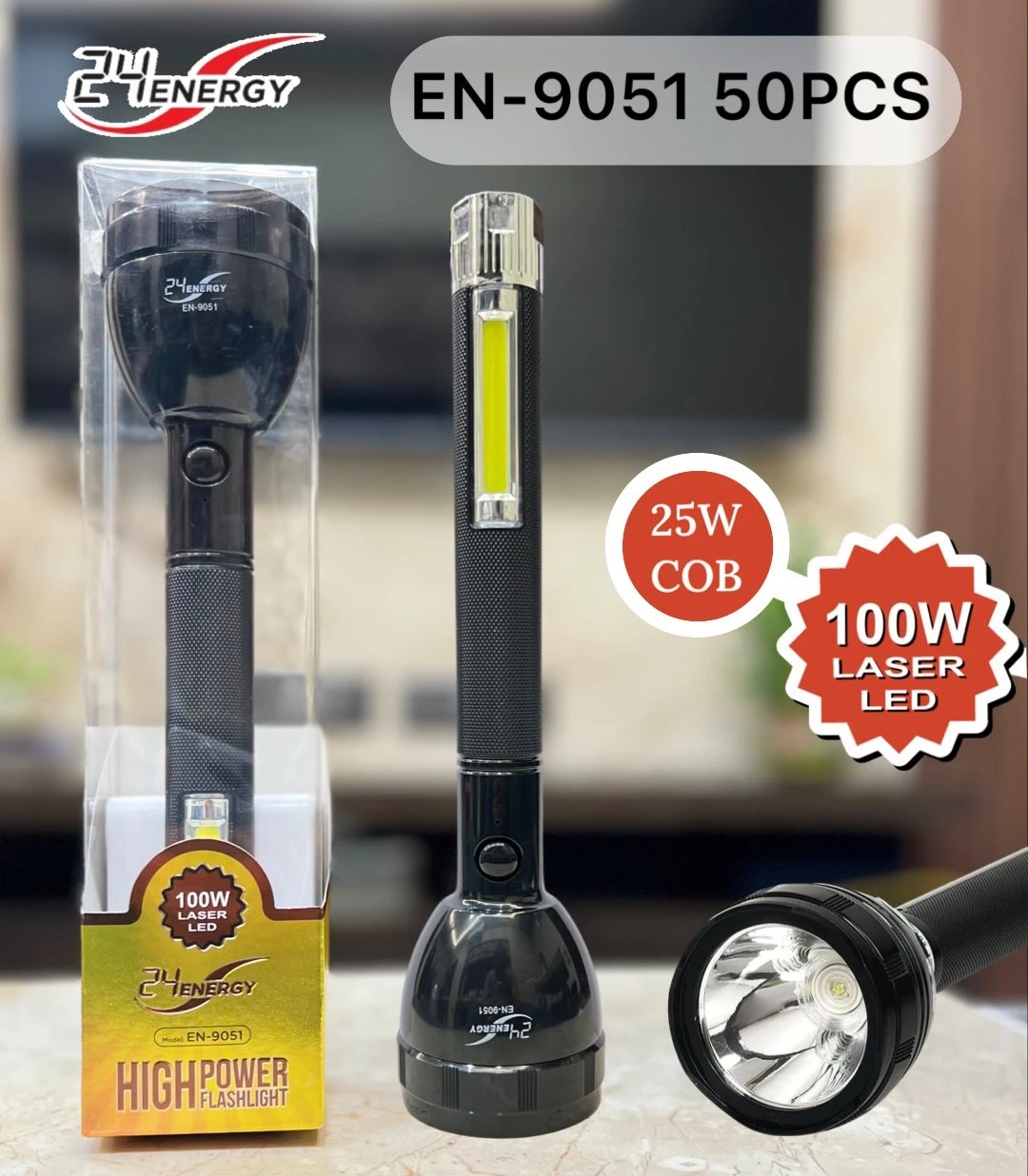 24 Energy Lithium Torch EN-9051