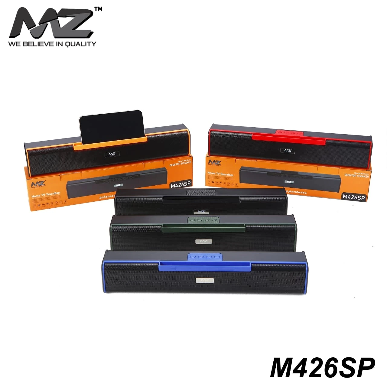 MZ M426SP (Portable Home TV SOUNDBAR) Dynamic Thunder Sound 2400mAh Battery 10 W Bluetooth Sound bar