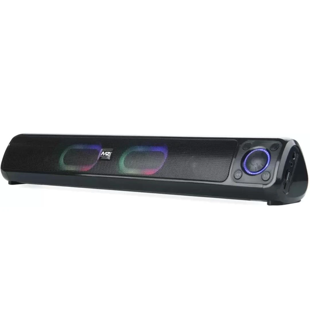 MZ S655 (PORTABLE HOME TV SOUNDBAR) Dynamic Thunder Sound 1800mAh Battery RGB Light 16 W Bluetooth Soundbar