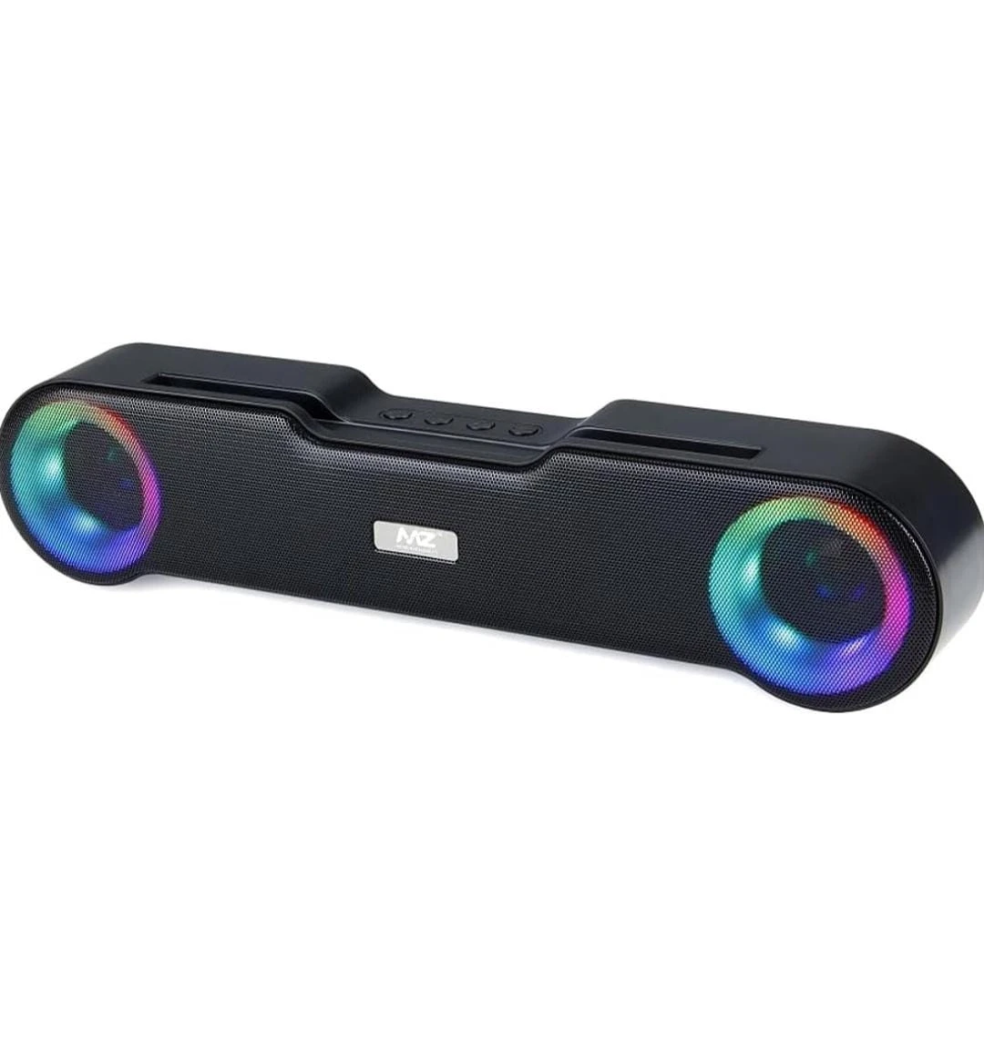 MZ M31VP Portable Home Tv Soundbar Dynamic Thunder Sound 2400 Mah Battery 10W Bluetooth Speaker Black Bluetooth Stereo Channel