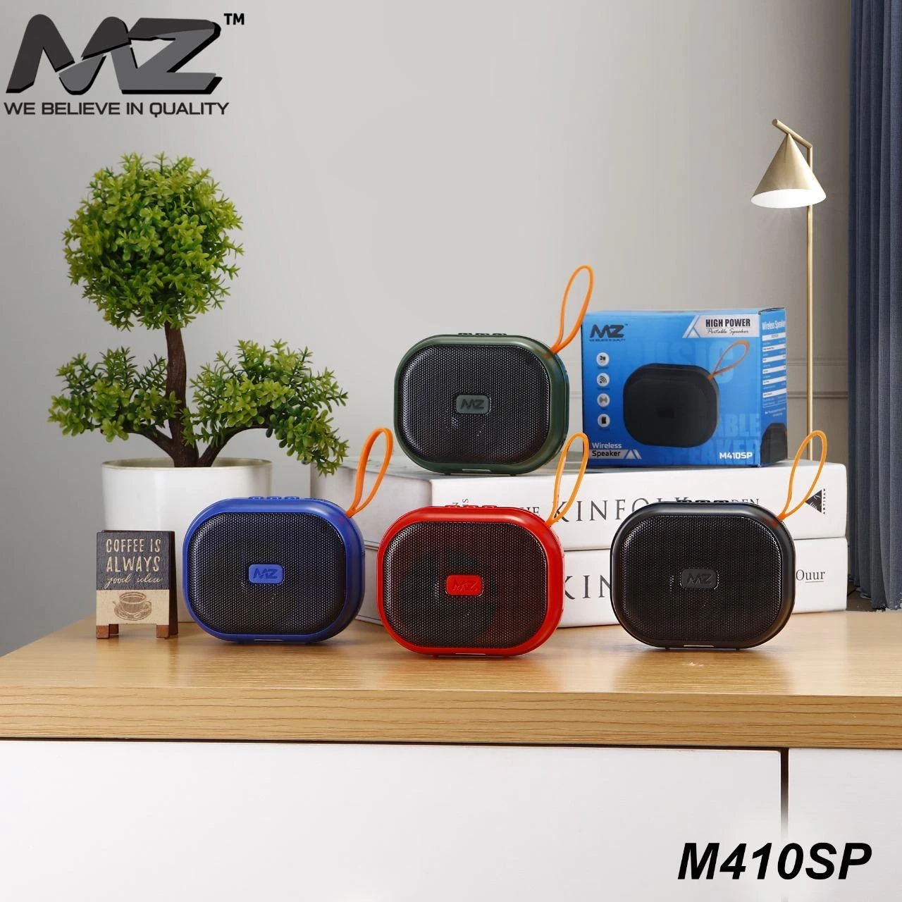 MZ M410SP (BLUETOOTH PORTABLE SPEAKER) Dynamic Thunder Sound with High Bass 3 W Bluetooth Speaker
