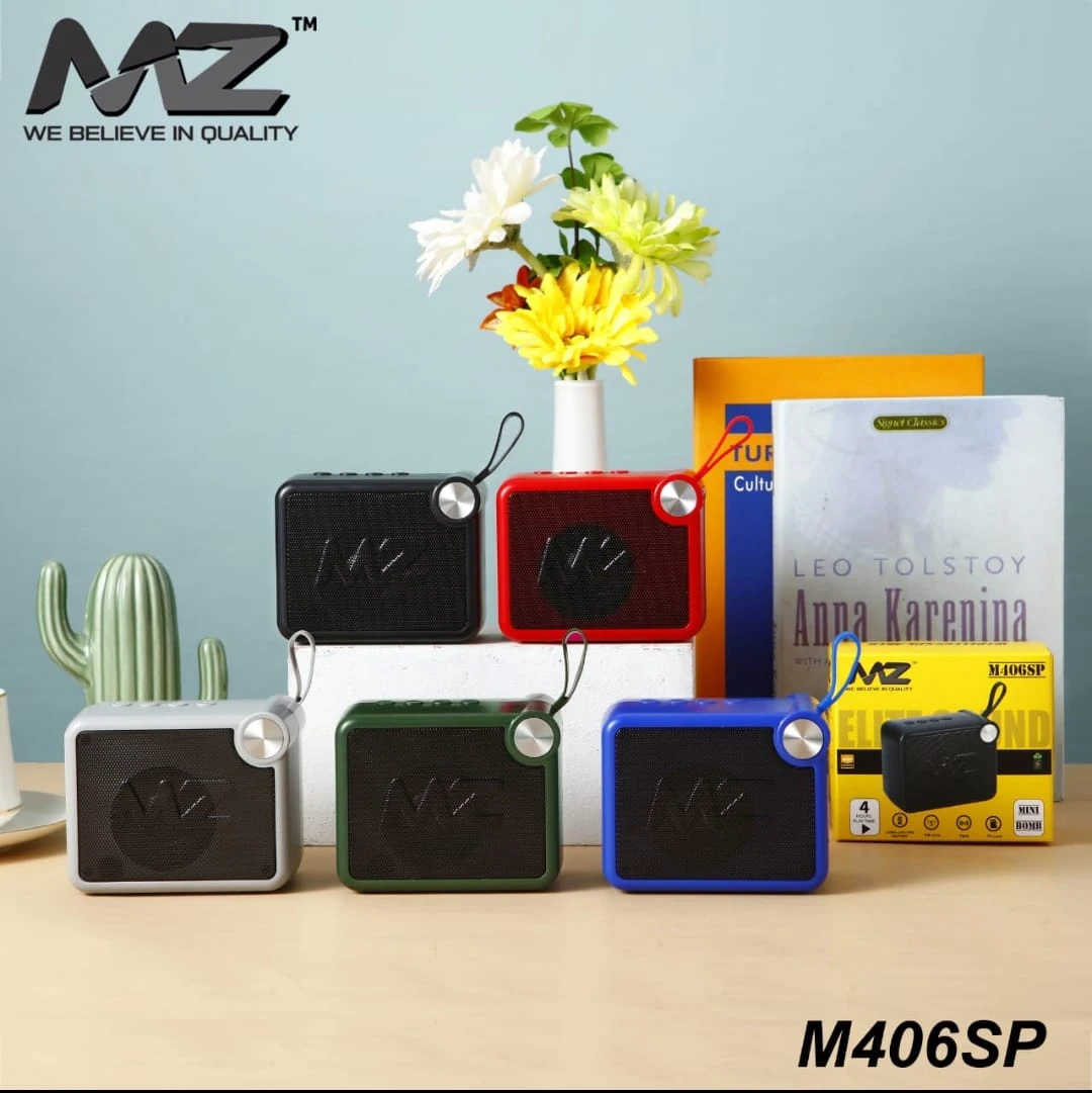 MZ406 Bluetooth speakers FM radio compatible all Smartphones 56 W Bluetooth Speaker