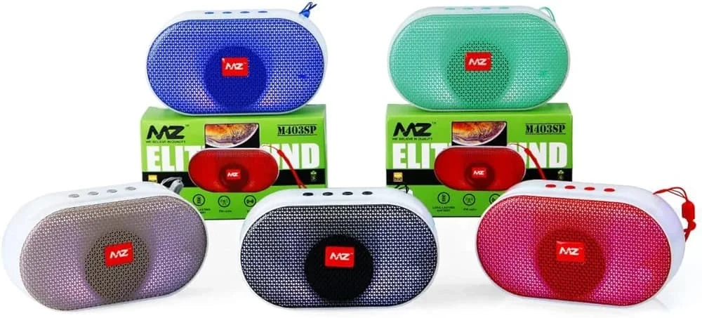 Mz-M403SP Digital Portable Bluetooth Speakers, Dynamic Thunder Sound with High Bass 5 W Bluetooth Speaker