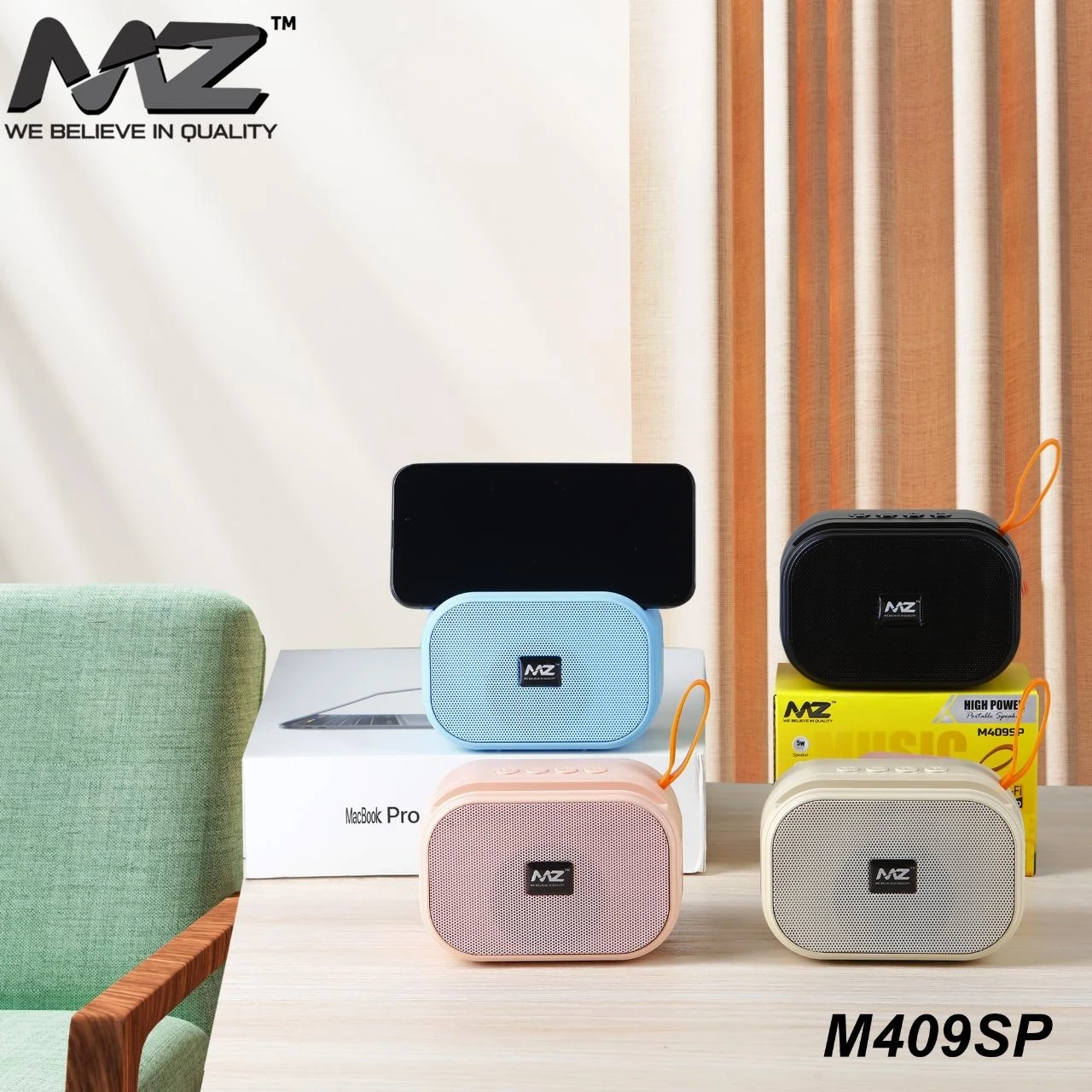 MZ Wireless Speaker With FM Radio M409SP