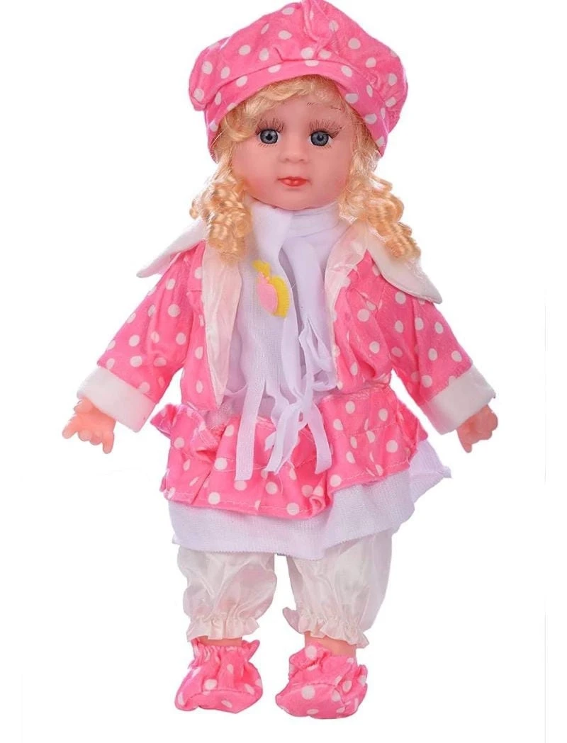 Small Soft Cute Doll Singing Songs and Poem Baby Girl Doll Attractive Stuffed Toy
