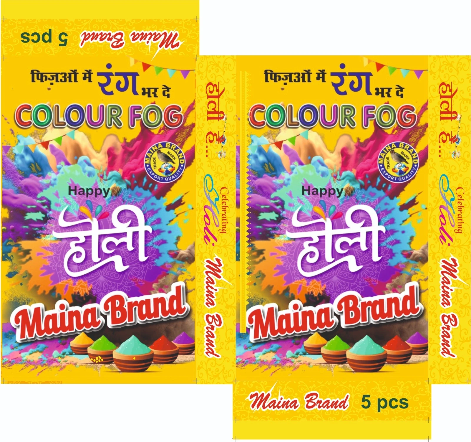 MULTI COLOR SMOKE FOG Holi Colour