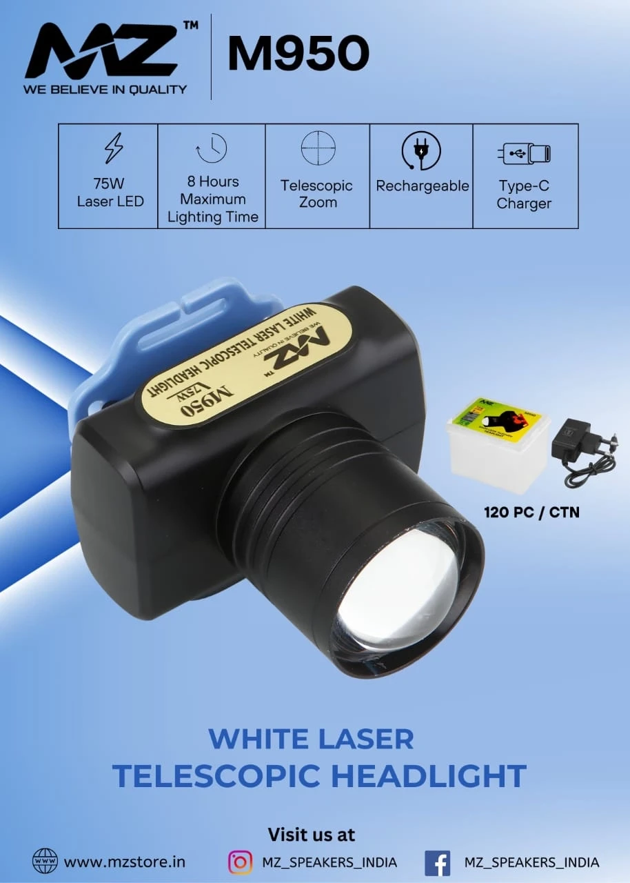 MZ M950 Rechargeable Headlight