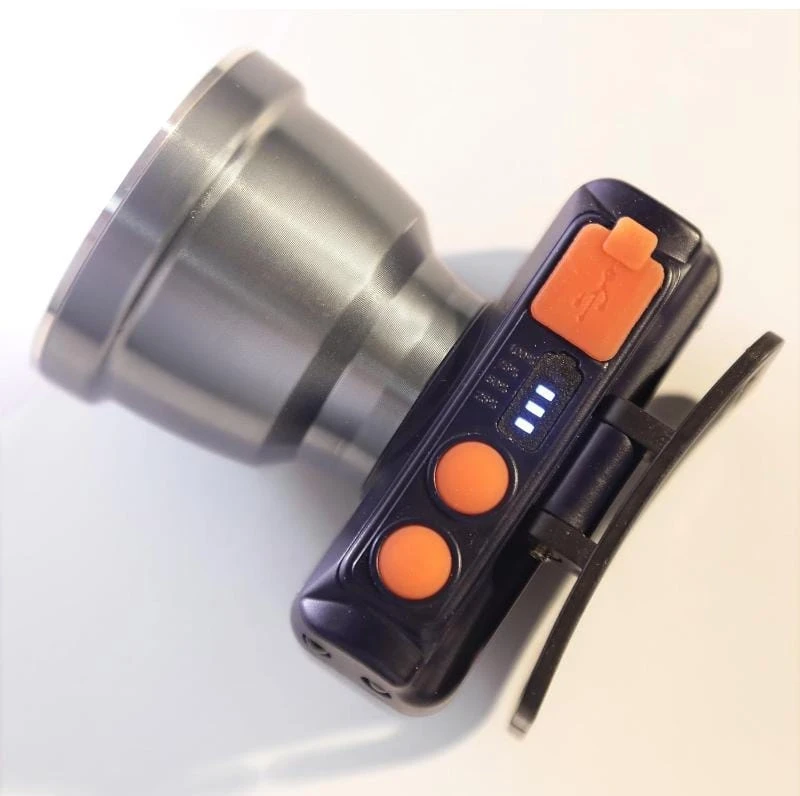 【美品】Bright Light ME + MZ M962 Rechargeable LED Headlamp 80W Zoomable, 8H, Waterproof