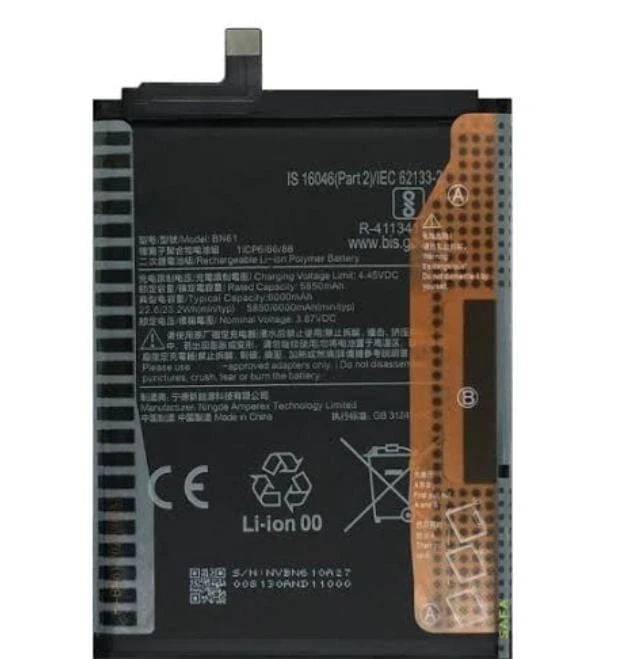 Mi Poco X3 BN61 Battery 100% Care Original