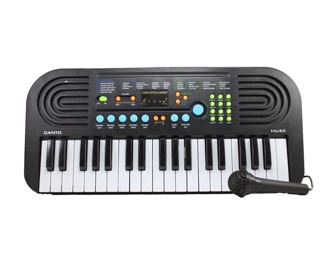 Canto Mini Keys Big Fun Music Electronic Keyboard HL-53