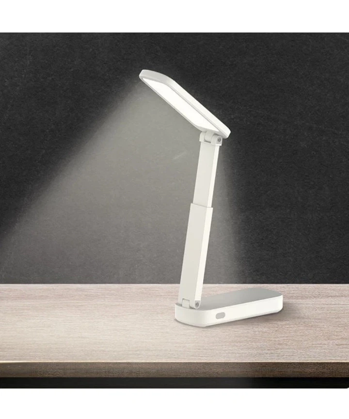 JUNELEO by DPM JL-1205 Rechargeable Desk LAMP 24SMD LED 4800mAh White