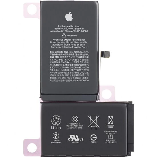 iPhone XS Max Mobile Battery 100% Care Original