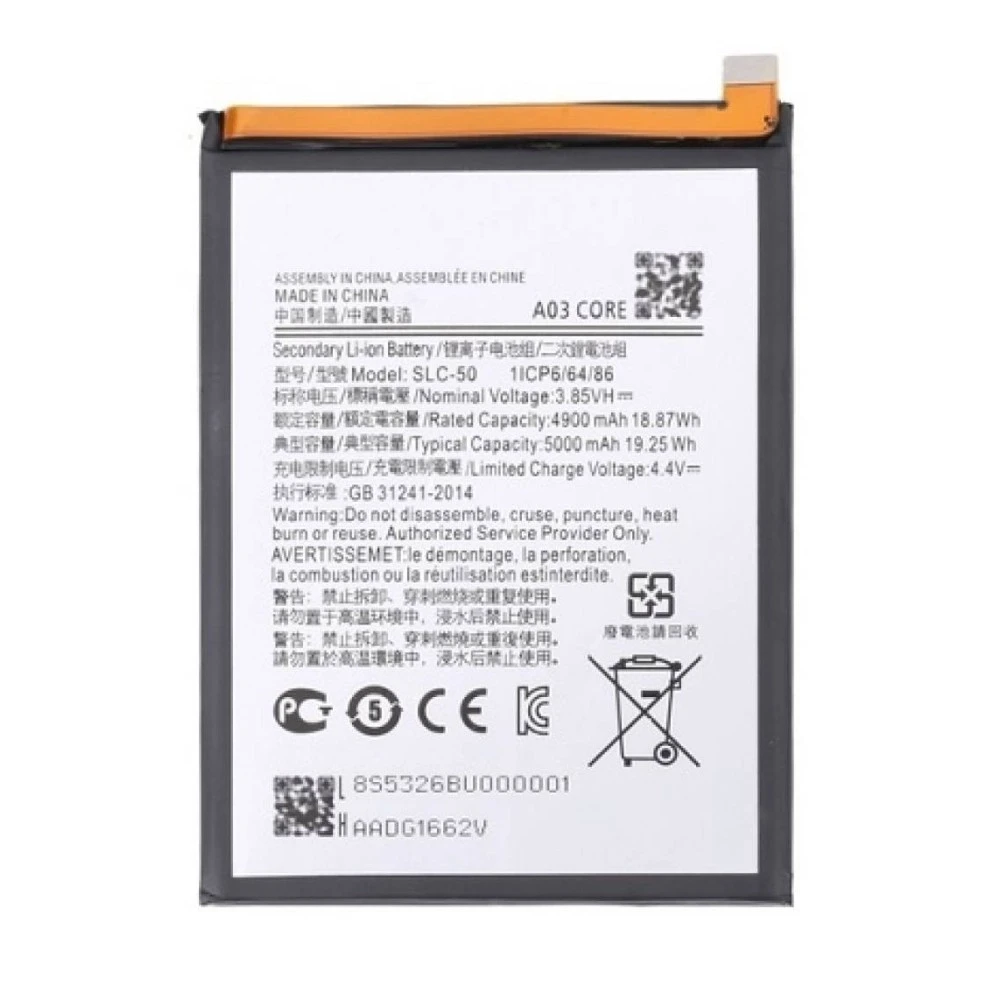 Samsung A03 Core Battery 100% Care Original