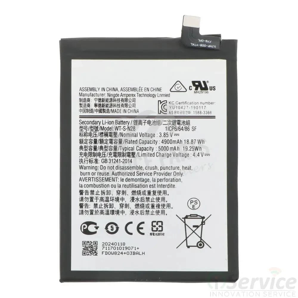 Samsung A05 N28 Battery 100% Care Original