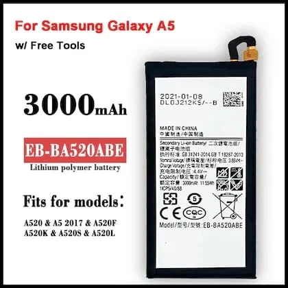 Samsung A5 Battery 100% Care Original