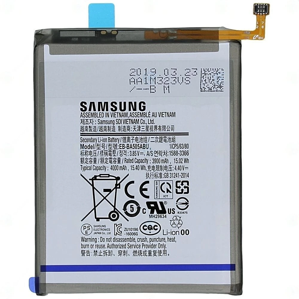 Samsung A50 Battery 100% Care Original