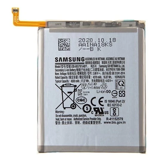 Samsung S20 Fe/A52 Battery 100% Care Original