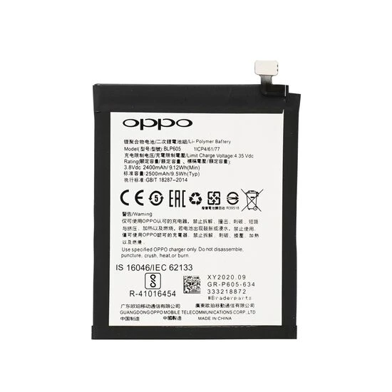 Oppo F1 Mobile Battery 100% Care Original