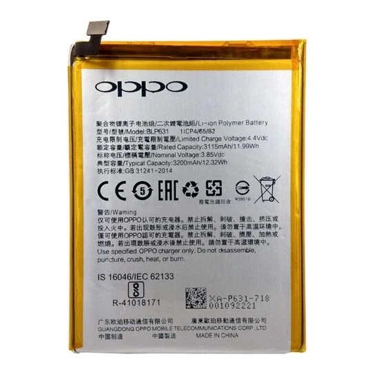 Oppo F3/F5 Mobile Battery 100% Care Original
