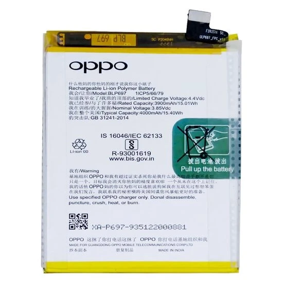 Oppo F11 Pro Mobile Battery 100% Care Original