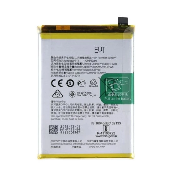 Oppo A1k Mobile Battery 100% Care Original