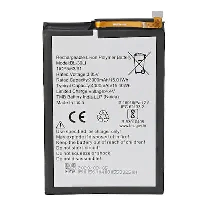 Itel One Vision BL39Li Mobile Battery 100% Care Original