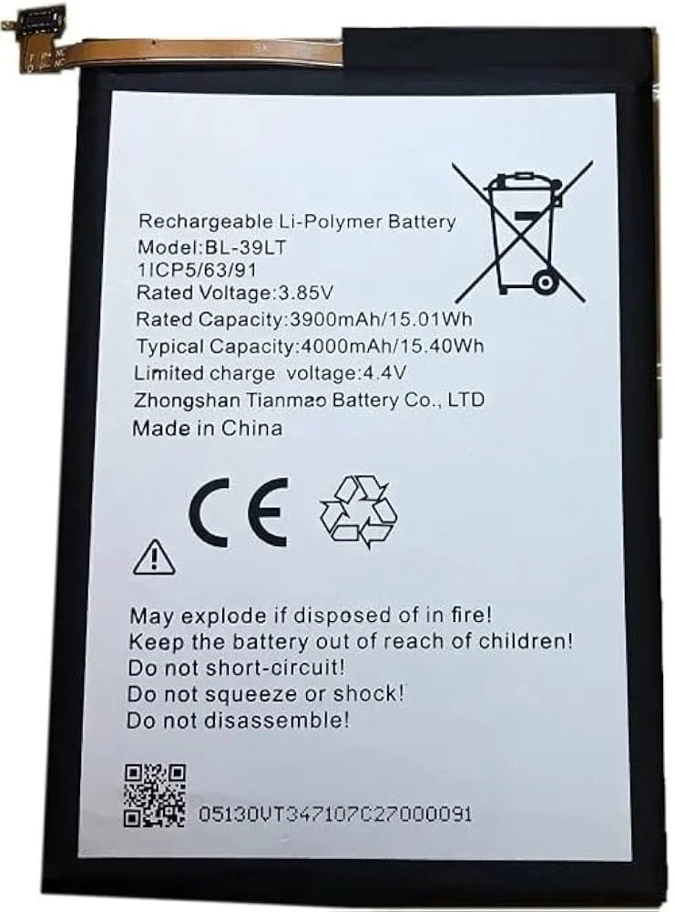 Tecno Spark 4 Pro BL39LT Mobile Battery 100% Care Original