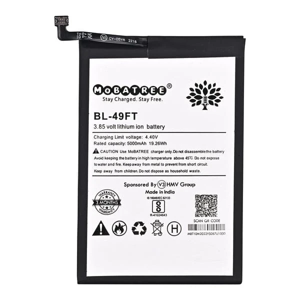 Tecno KE6/KE5 BL49FT Mobile Battery 100% Care Original