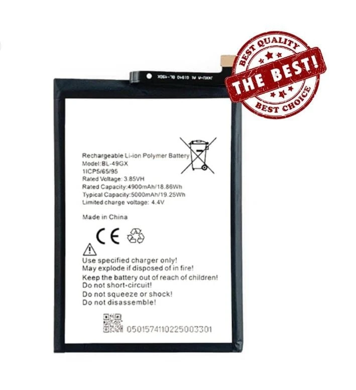 Infinix Note 10 BL49GX Mobile Battery 100% Care Original