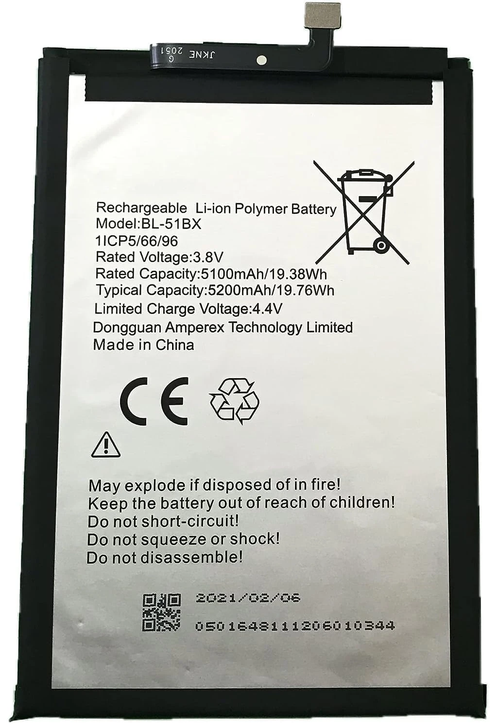 Infinix Note 8 BL51BX Mobile Battery 100% Care Original