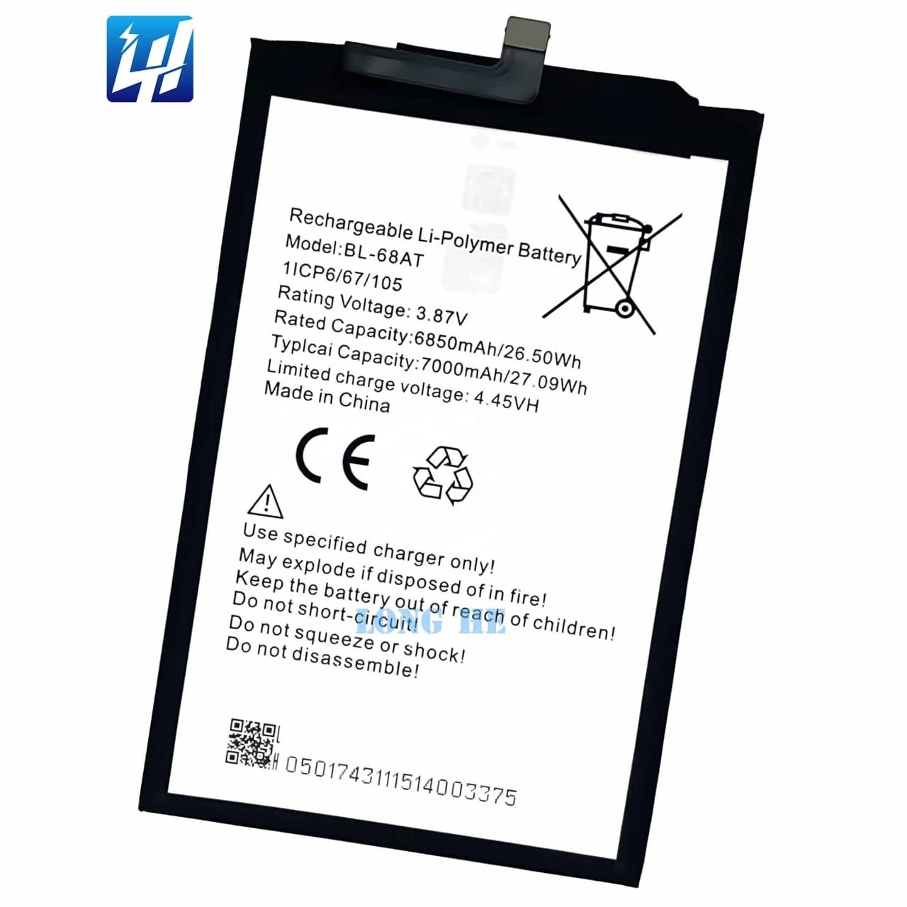 Tecno Pova 2/LE7 BL68AT Mobile Battery 100% Care Original