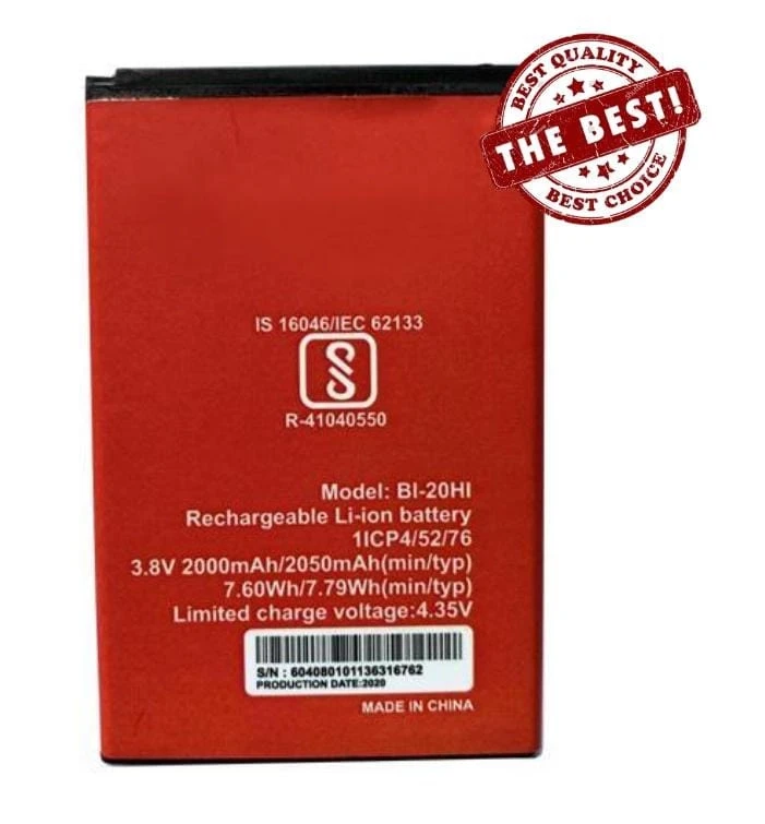 Itel A23 20HI Mobile Battery 100% Care Original