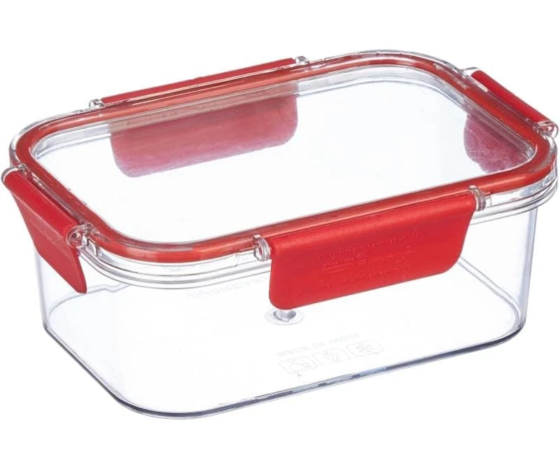 Ritu J-344 Plastic Storage Box Fridge Organizers Kitchen Container Freezer Food,Vegetables,Fruits,Fish and Egg with Airtight Lid - 1600ml