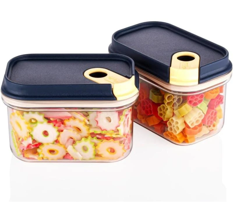 J-357 RITU PUSH N LOCK CONTAINER 650 ML (2 Piece Set)