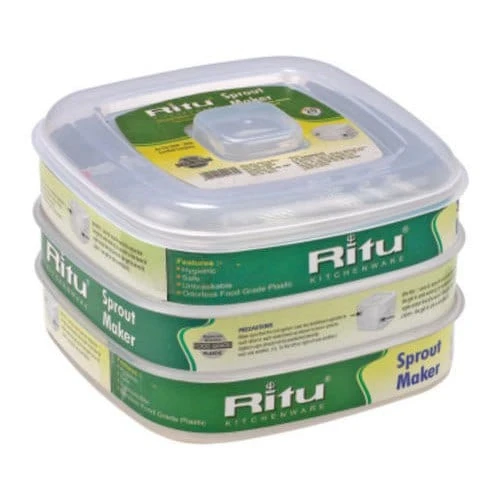 J-162 Sprout Maker Mesium-2 bean bowel new square model large