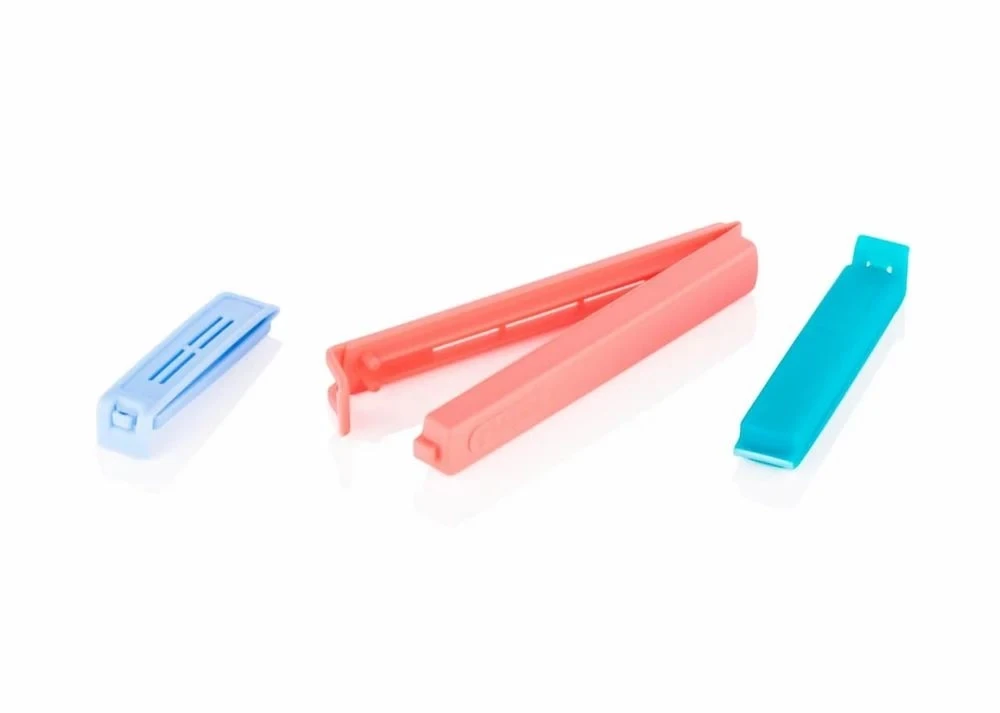 Multicolor J-335 RITU POUCH SEALER CLIPS (18 PCS), For Home