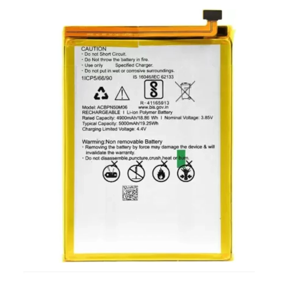 MMX I One Mobile Battery 100% Care Original