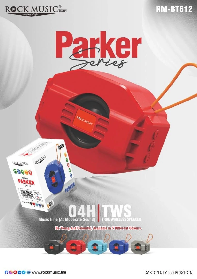 Rock Music BT-612 Parker Series Wireless Speaker
